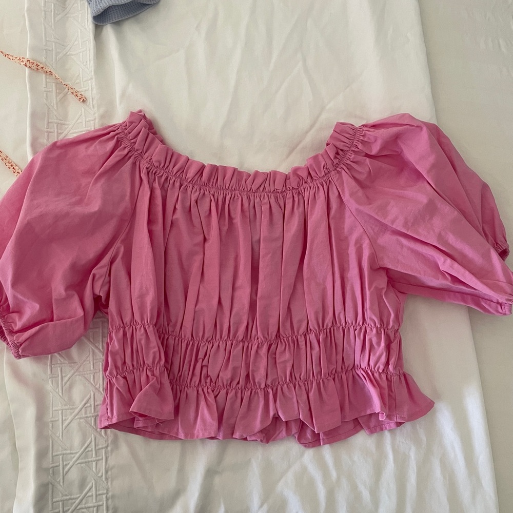Pink Zara top